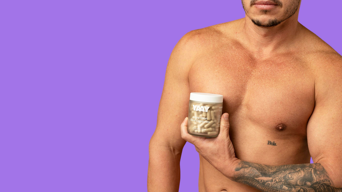 Hyay Powder YAAY: Australian Made Fibre Supplement for Cleaner Results